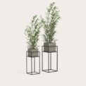 BASE METAL CUBO CON SOPORTE – Image 2