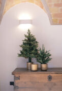 ARBOL PIÑA LED CON MACETERO ORO – Image 2
