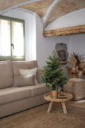 ARBOL PIÑA LED CON MACETERO ORO – Image 3