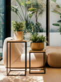 BASE METAL/MADERA CUBO - Image 2
