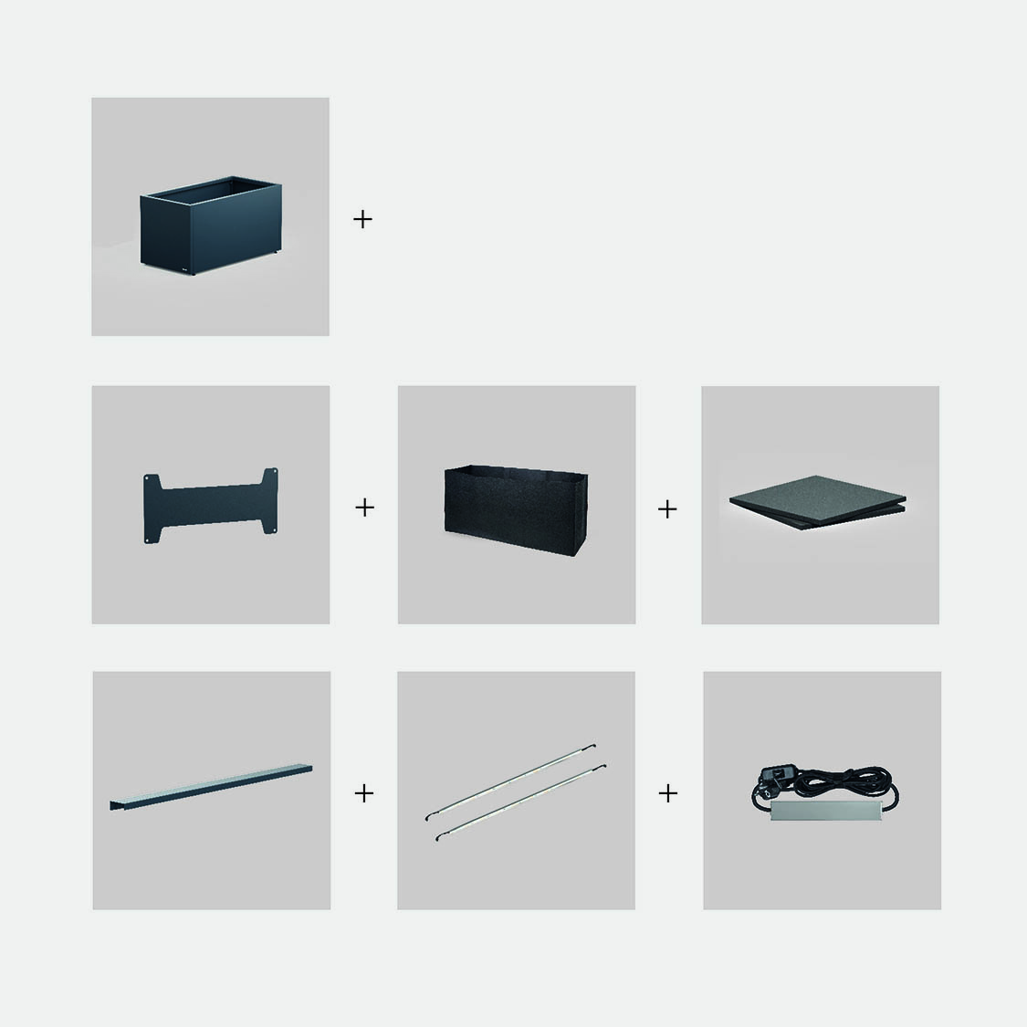 31849050 METAL PLANTER 50 KIT – Image 1